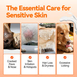 PUAINTA Hot Spot Treatment for Dogs, Soothing Skin Cream, Quantum Silver and Coconut Oil to Gently Soothe & Moisturize Dry, Sensitive, Irritated Skin