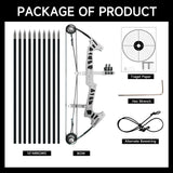 Archery Bow Set Compound Bow Stainless Steel Training Bow Outdoor Sports Hunting Cool Stuff Professional Competition