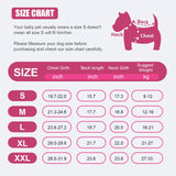 Medium to Large Dog Coat, Winter Dog Jacket, Puppy Cold Weather Coat, Suitable for Winter Warmth (Rose Red, X-Large)