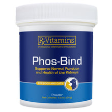 Load image into Gallery viewer, Rx Vitamins Phos-Bind - Kidney Support Supplement Powder - Phosphate Binder for Cats &amp; Dogs for Kidney Health - Supports Normal Kidney Cleanse and Essential Kidney Care - 35g
