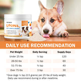 Dog Lipoma Treatment, L-Carnitine Supplement for Dogs, Helps Shrink Fatty Lumps and Bumps Naturally, Boosts Buddy Energy and Vitality, Guard Dogs Overall Wellness to Reduce Lipomas