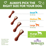 Wellness WHIMZEES Value Box Dog Dental Treats, X-Large Size, (15 Count)