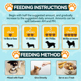 Carmelie Probiotics for Dogs, 200 Soft Chews Digestive Probiotics & Enzymes for Gut Health with Pumpkin, Fibre for Dogs Anti Diarrhea, Upset Stomach, Gas Relief, Itchy Skin & Immune Support (Chicken)