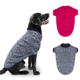 Rypet 2 Pack Large Dog Sweaters for Winter Dog Classic Knitwear Sweater Soft Thickening Warm Dogs Clothes for Medium Large Dogs