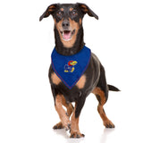 Pets First NCAA Kansas Jayhawks TIE Bandana, Size Large/X-Large. Dog Bandana Scarf Bib for Pet Cat Dog. The Ultimate Game-Day, Party Bandana