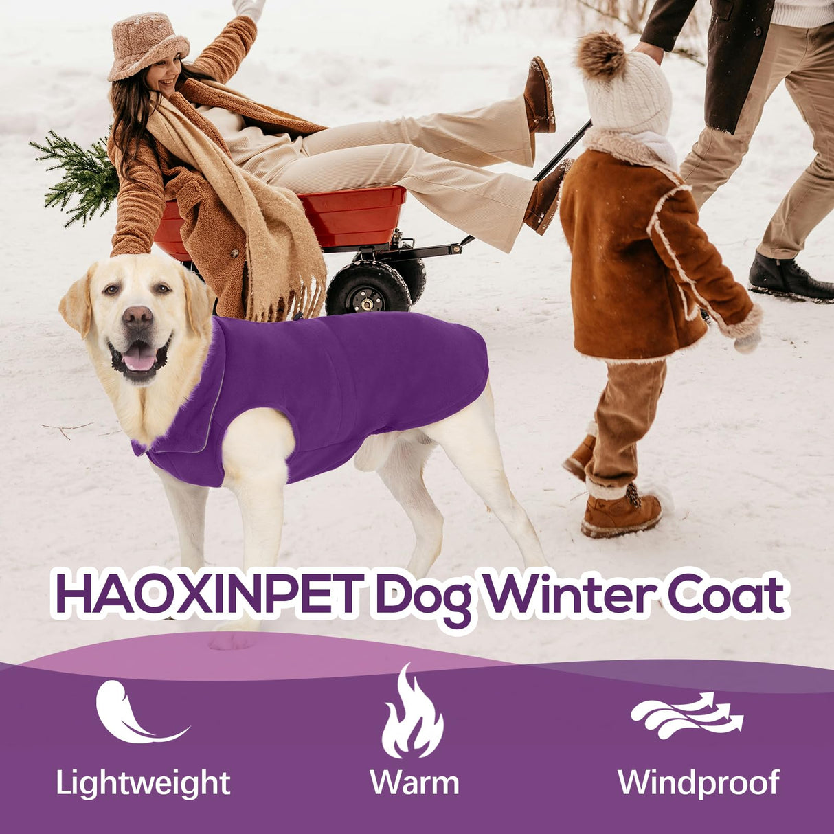 Dog Winter Colthes for Small Medium Large Dogs, Pullover Warm Fleece Vest Sweatshirt, Plaid Thermal Doggy Sweater, Stretchy Puppy Cold Weather Coats