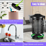 Smart Bug Zapper Outdoor, Mosquito Zapper, Electric Zappers can be APP Remote and Voice Control, Compatible with Alexa and Google Home