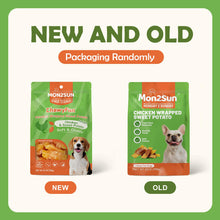 Load image into Gallery viewer, MON2SUN Dog Treats Rawhide Free Chicken Wrapped Sweet Potato Snacks, Gluten &amp; Grain Free, Treats for Puppy and Small Dogs, (Chicken, 1.56 Pound-Pack of 1)
