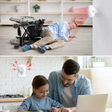 Wireless Motion Sensor Door Chime: Business Entry Doorbell Indoor Motion Detector Buzzer (500Ft Range, 32 Tunes, 5 Level Volume) Store Entrance Alert Bell Bed Alarm for Elderly Dementia Patients