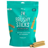 iHeartDogs Brushy Sticks - Dental Treats for Dogs Removes Plaque and Tartar Buildup - Grain-Free Dog Teeth Cleaning Chews Made with Chicken - 30 Large Sticks