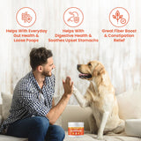 Ultimate Pumpkin for Dogs (16 oz) - with Organic Pumpkin, Apple, Sweet Potato, Miscanthus Grass & Blueberry, Digestive Support Relief for Constipation, Loose Stools, and Upset Stomaches, 60 Scoops