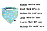 Easter Scrunchie Dog Bandana Perfect for Spring Season, Handmade Pastel Color Elastic Pet Bandana, Easter Photoshoot Props, Festive Dog Outfit (Easter Egg Multi Dot, Small)