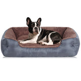 Small Dog Bed, Soft Breathable Dog Bed Machine Washable, Pet Bed with Anti-Slip Bottom