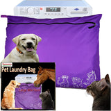 Pet Laundry Bag | Stops Pet Hair Blocking the Washing Machine | Jumbo Size Wash Bag Ideal For Dog Cat Horse Guinea Pig | Hair Remover Safely