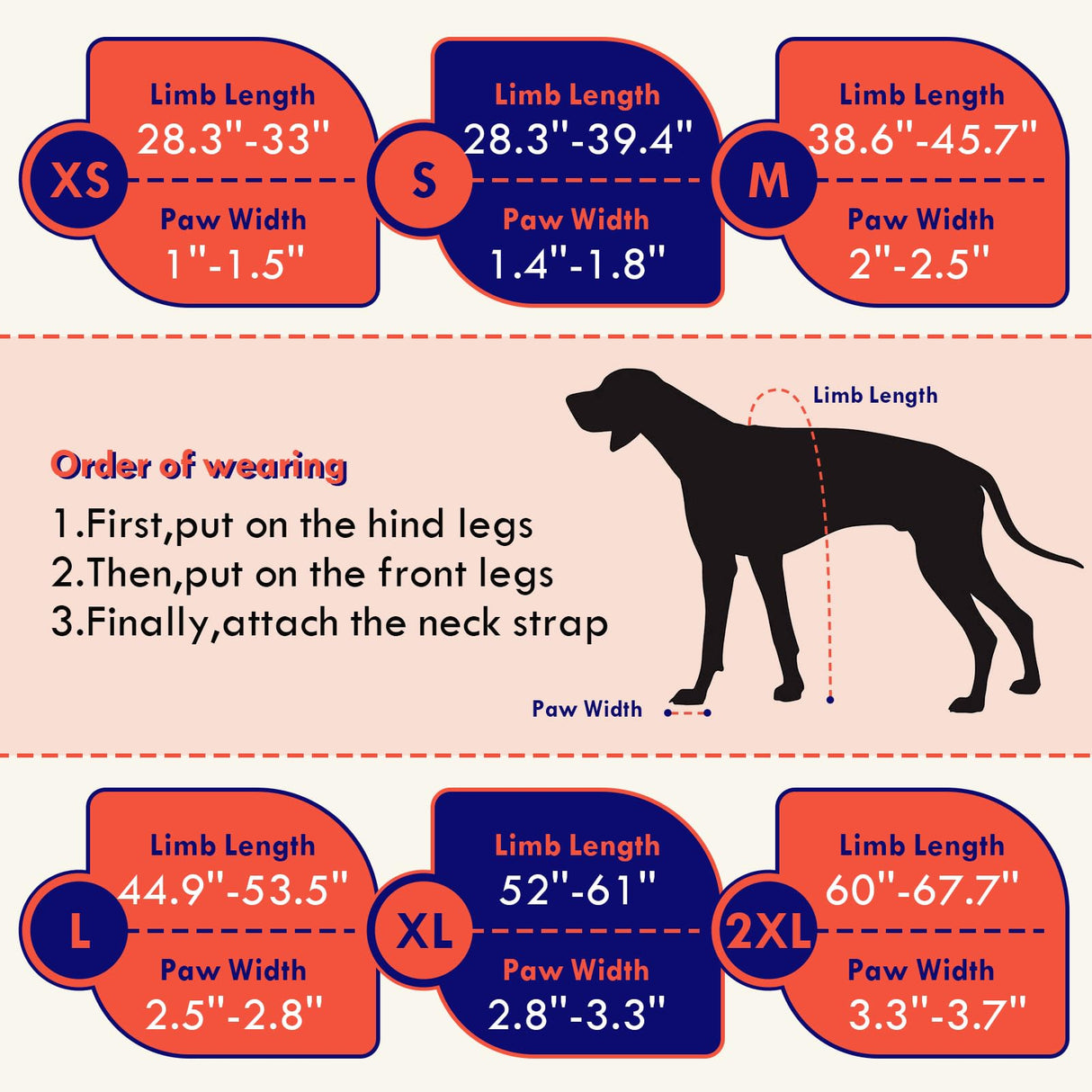 SeranPup S Adjustable Dog Suspender Boots & Hiking Shoes, Waterproof Winter Snow Gear Boots with Anti-Slip Sole, Reflective Snowsuit Design That Helps Stay On for Cold Weather Adventures