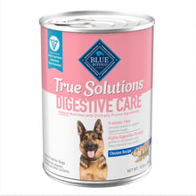 Load image into Gallery viewer, Blue Buffalo True Solutions Digestive Care Wet Dog Food for Adult Dogs, Made with Natural Ingredients, Chicken, 12.5-oz. Cans (12 Count)
