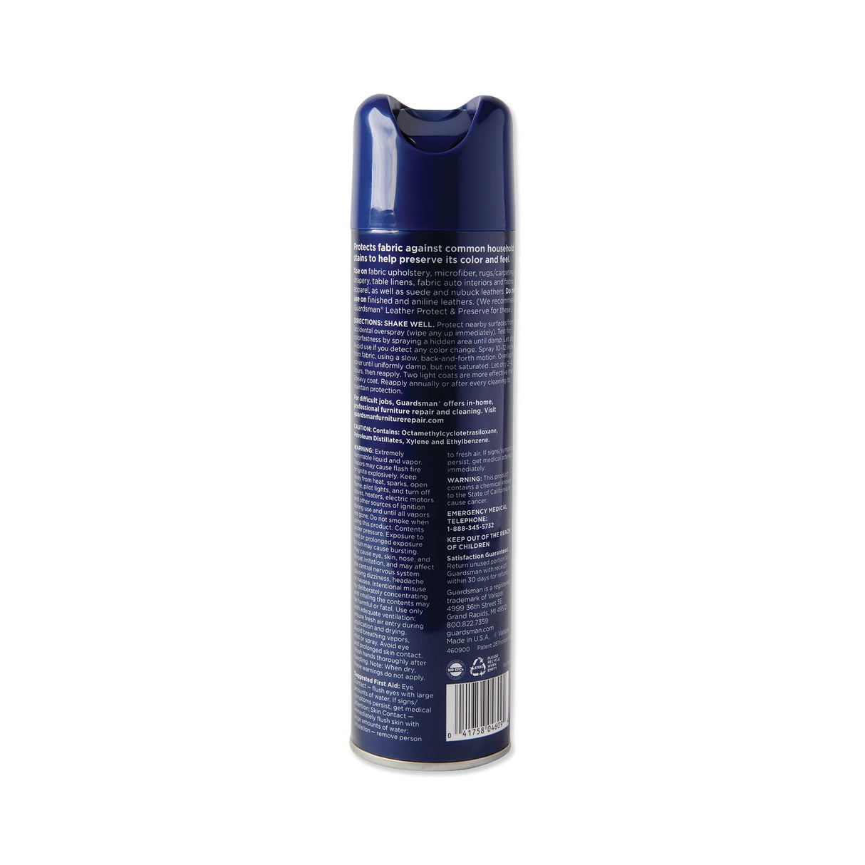Guardsman Fabric Defense & Upholstery Water Repellent Spray, Protector & Stain Prevention for Microfiber, Rugs, Carpeting, Fabric Furniture, Apparel, and Shoes, Unscented, 11 oz