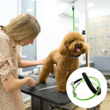 Oqqlin 8 Pcs Pet Grooming Loops, 24.5 Inch Adjustable Dog Restraint Noose Loop 4 Colors Sturdy Dog Cat Bathing Safety Tether for Pet Grooming Table, Bathtub for Pets, Cat, Dogs Bathing