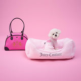 Juicy Couture Silky Satin Pajamas for Dogs and Cats - Black - Medium/Large Pet PJs