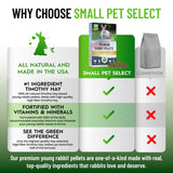 Small Pet Select-Premium Rabbit Pellet Food, Non-GMO, Soy Free. Local Ingredients in Pacific Northwest, 10lb