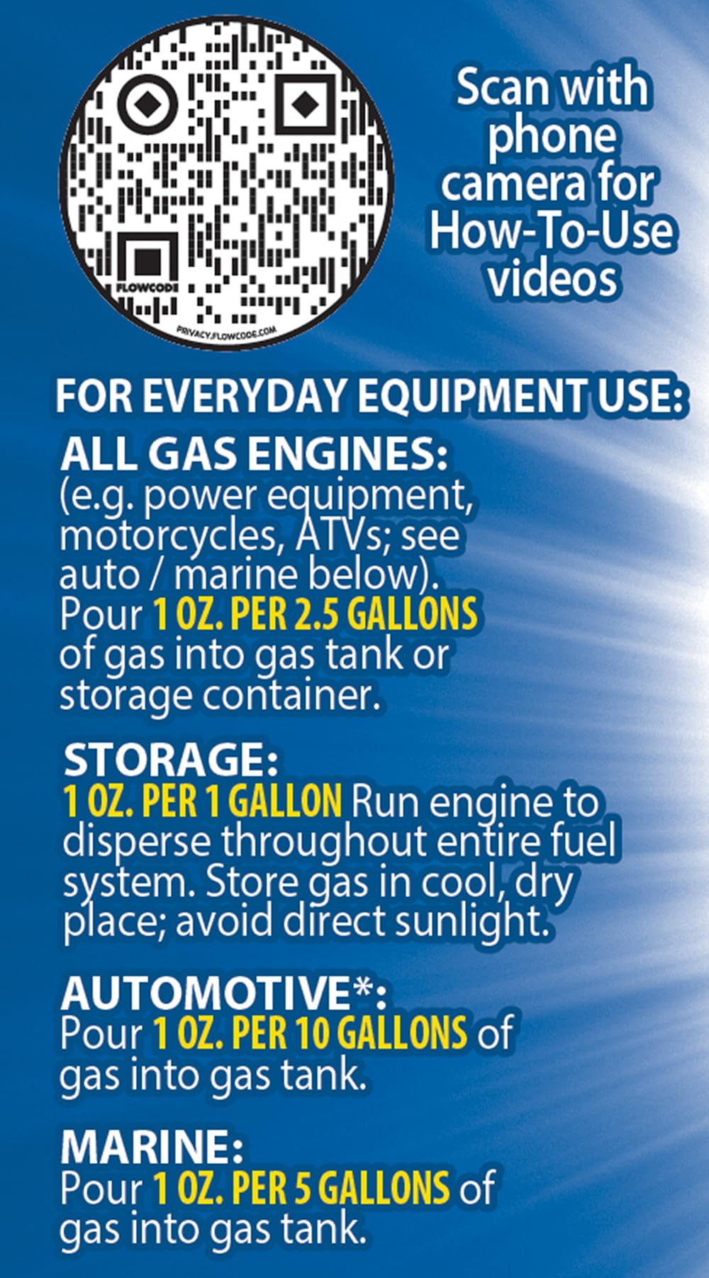 Ethanol Shield Fuel Stabilizer, 24 oz (2 Pack) Keeps Fuel Fresh, Gasoline Treatment Fuel Additive That Protects Fuel System, Gas Stabilizer for Fuel Storage, Antioxidant and Anticorrosive