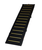 Pet Gear Tri-Fold Portable Pet Ramp for Dogs and Cats, 71" Long, Extra Wide, Holds up to 200lbs, Patented Design, Compact/Easy Fold with Safety Tether, Available in 2 Models