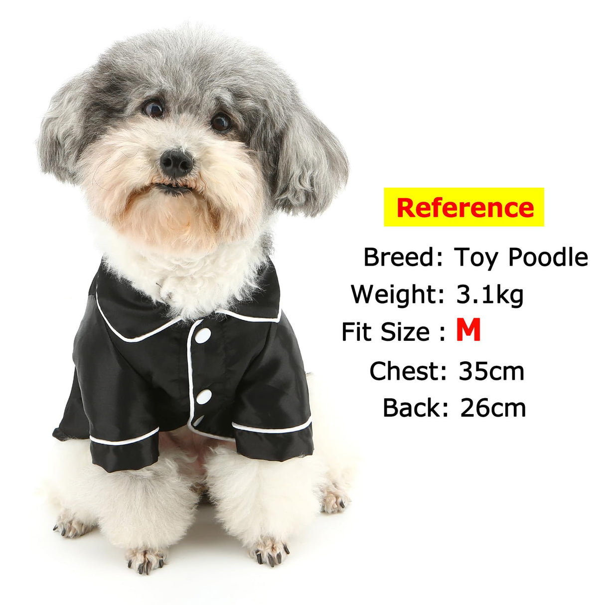 Zunea Faux Silk Dog Pajamas Shirts for Medium Size Dogs Soft Lapel Sleepwear Two-Legged Indoor Pjs Clothes T Shirt Pet Holiday Party Outfits Apparel Black 4XL