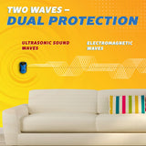 New 2024 Powerful Mouse Mice Rat Bat Squirrel Repellent -with LCD - Outdoor/Indoor - Electronic Ultrasonic Pest Repeller Plug in - Deterrent Rodent Control - Electromagnetic Waves Repellent