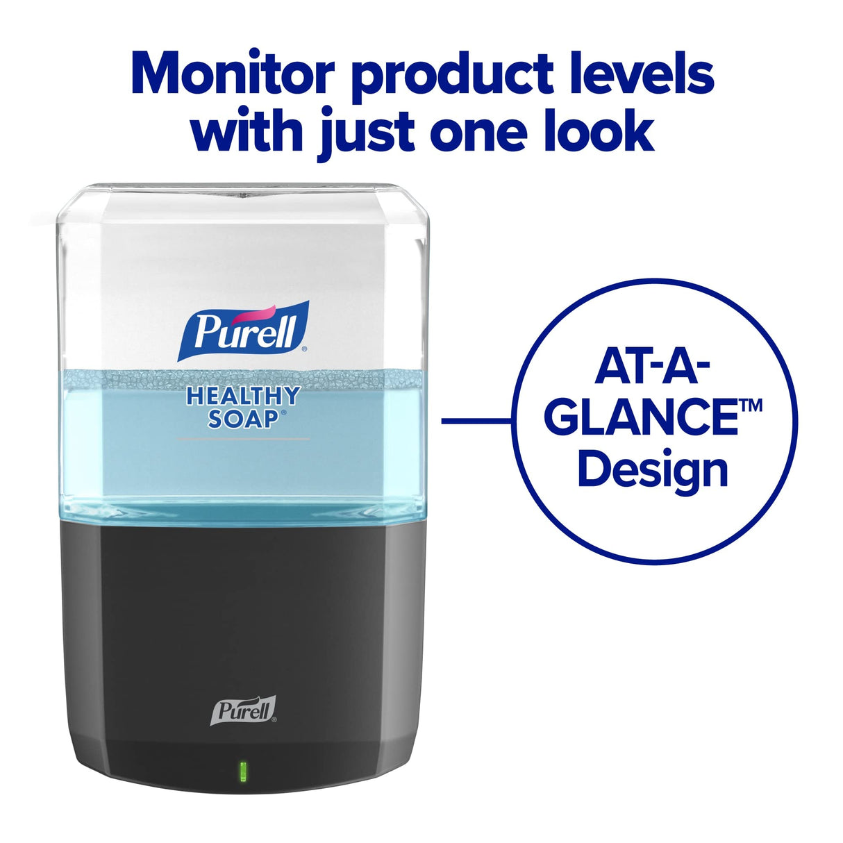 PURELL Brand HEALTHY SOAP Foam, Fresh Scent, 1200 mL Refill for PURELL ES6 Automatic Soap Dispenser (Pack of 2) - 6477-02 - Manufactured by GOJO, Inc.