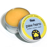 Finn Paw Hero Natural Dog Paw Balm | Winter Paw Protection from Snow, Salt & Ice | Moisturizing & Lick-Safe - 1.75 oz
