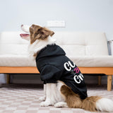 EXPAWLORER Valentine's Day Dog Hoodie-Soft and Warm Dog Sweaters, Pet Clothes Autumn Winter Coat Sweatshirt with Cute But Crazy Print for Puppy,Cat, Small Medium Large Dogs