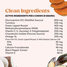 Load image into Gallery viewer, Pet Honesty Hip &amp; Joint Health Max Strength – Dog Joint Support Chews with Glucosamine Chondroitin &amp; Omega-3s – Joint Supplement for Dogs to Support Mobility, Flexibility &amp; Comfort – Bacon (90 ct)
