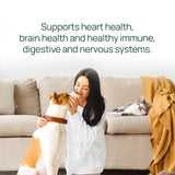 pawTree Salmon Oil-Dog and Cat Fish Oil Supplement-Ideal for excessive shedding control, seasonal allergies, itch relief, dry, irritated skin. With over 15 heart-healthy Omega-3 & Omega-6 Fatty Acids.