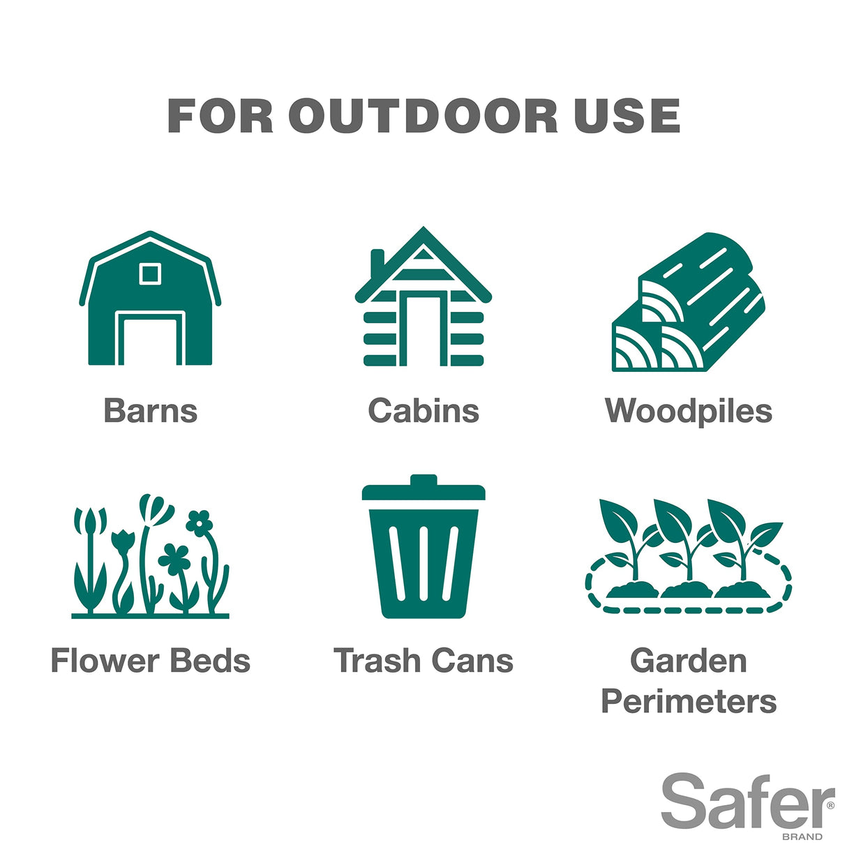 Safer 5951 Snake Shield Granular Repellent - Outdoor Snake Repelling Granules 4LB Snake Shield Repellent - Repels Againts Poisonous and Non-Poisonous Snakes