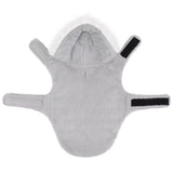 HDE Dog Puffer Jacket Fleece Lined Warm Dog Parka Winter Coat with Harness Hole Patriotic - L