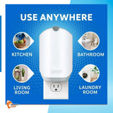 Zevo [Refill + Device] Flying Insect Trap Fly Trap, Flying Insects Fruit Flies Gnats House + Sticky Fruit Trap & (1) Card Protector Venancio’sSticker (2 Devices + 2 Refills)