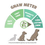 Nature Gnaws Bully Sticks for Dogs 11-12" (8oz) - Mixed Thickness - Long Lasting for Aggressive Chewers and Large Dogs - Natural Beef Dog Chew Bones