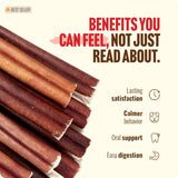 Natural Farm Odor Free Bully Sticks (4 Inch, 10 Pack) for Small & Medium Dogs - 100% Beef Chews for Pups, Non-GMO, Grain-Free, Fully Digestible Long Lasting Dog Treats
