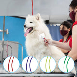 4 Pcs Pet Grooming Loops and Supplies - Dog Belly Loop Restraint No Sit Haunch Holder for Arm and Table, Sturdy Noose Loop for Small Medium Large Dogs