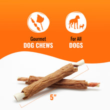 Load image into Gallery viewer, Good 'n' Fun Triple Flavor Ribs Chews for All Dogs, 24 Ounces, Treat Your Dog to Long-Lasting Chews Made with Beef Hide, Chicken and Pork Hide
