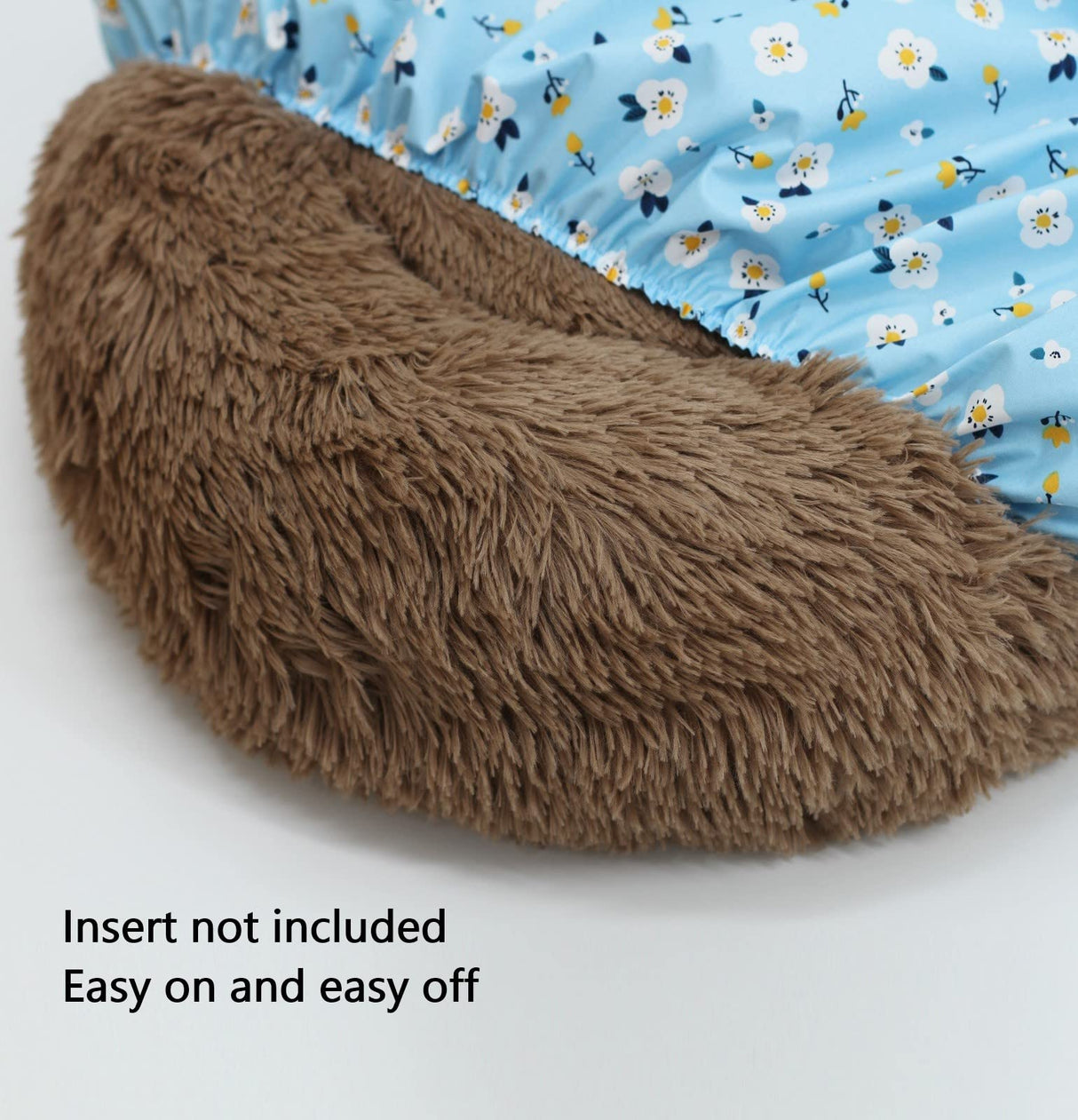 EechicSpace Elastic Round Dog Bed Cover Waterproof 42 Inch