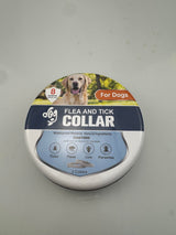 UDyoude Flea Collars for Dogs, Tick Collar for Large Dogs, Adjustable Dog Flea Collar with 8 Months Prevention, Comfort Fit for Large Dog-2 Pcs