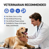 Furry Armor Dog Allergy Relief Chews - Dog Itching Skin Relief - 180 Chews - Anti-Itch, Hot Spots, Paw Licking - Immune Health - Omega 3 Fish Oil - Dry Itchy Skin and Coat Supplement