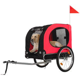 Bicycle Dog Carrier - 88Lbs Capacity Pet Bike Trailer with 19" Air Tires,Foldable Dog Trailer for Bike | with 600d Durable Waterproof Oxford Cloth | Universal Coupler | for Medium/Large Pets