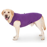 Dog Winter Colthes for Small Medium Large Dogs, Pullover Warm Fleece Vest Sweatshirt, Plaid Thermal Doggy Sweater, Stretchy Puppy Cold Weather Coats