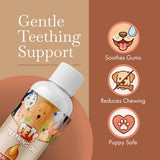 Punkin Butt for Pets Puppy Teething Oil to Stop Chewing and Relieve Discomfort | All Natural, Organic, Safe for Dogs, Chemical-Free (2 oz)