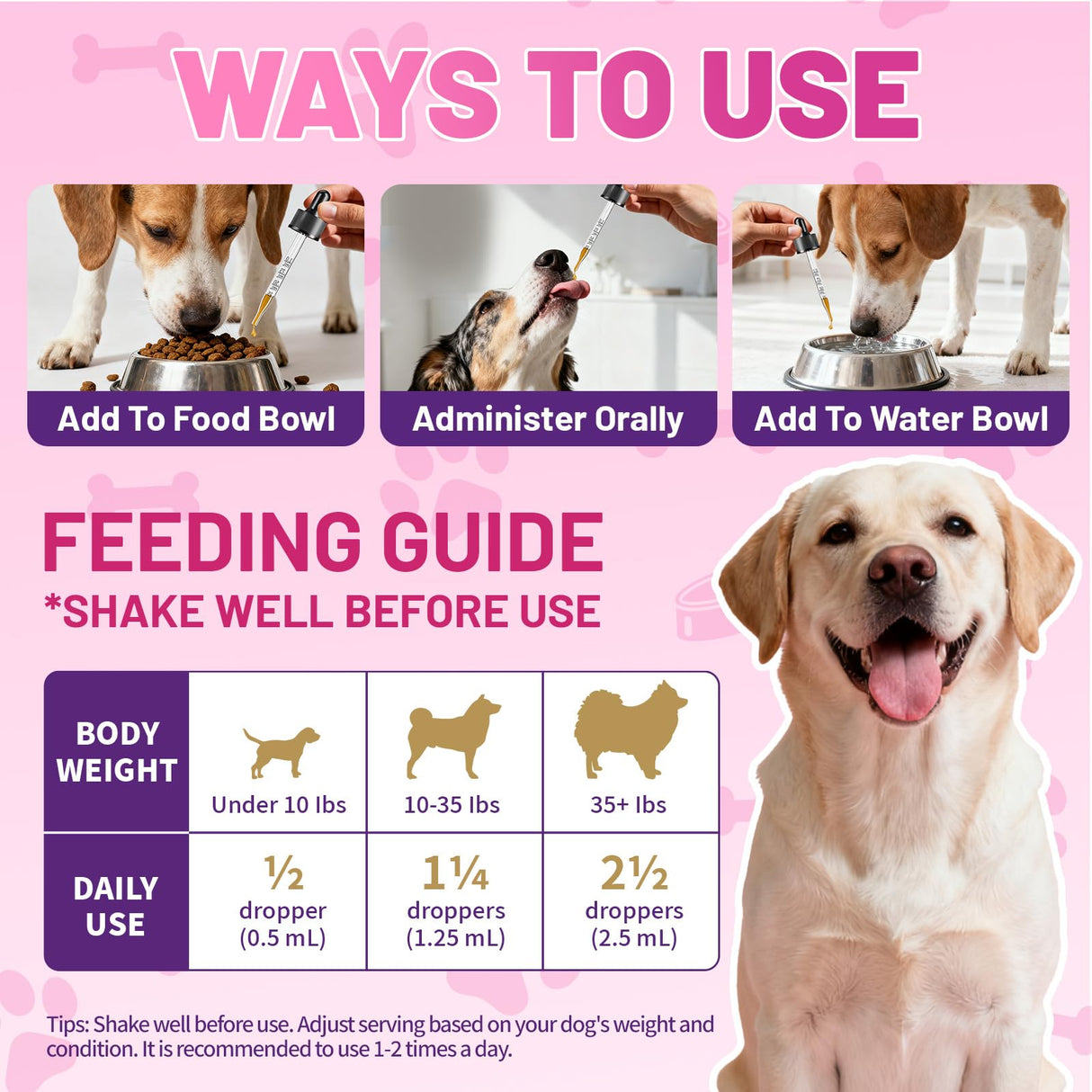 Wagmee Allergy Relief Drops for Dogs, Dog Itchy Skin Relief with Fish Oil, Omega-3, Turmeric & Natural Anti Itch for Dogs Ears & Paw Relief - Dog Seasonal Allergies, Skin & Coat Immune Supplement