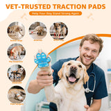 Paw Pads for Dogs Traction - Anti-Slip Sticky Dog Paw Protector Pads for Senior Dogs, Non Slip Adhesive Dog Paw Pads Anti Slip for Slippery Hardwood Floors to Prevent Slipping While Walking Running