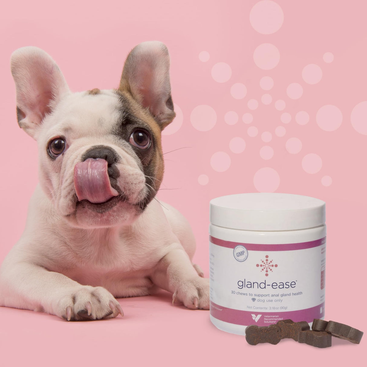 Veterinarian Recommended Solutions Gland-Ease Dog Canine Chews (for Small Dogs)