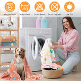 Hahafelt 20 Pcs Dog Blankets for Small Dogs 24 x 16 Inches Puppy Blankets with Paw Print Soft Fluffy Fleece Pet Sleep Mat Flannel Throw Washable for Small Dogs Puppy Cats, 10 Styles